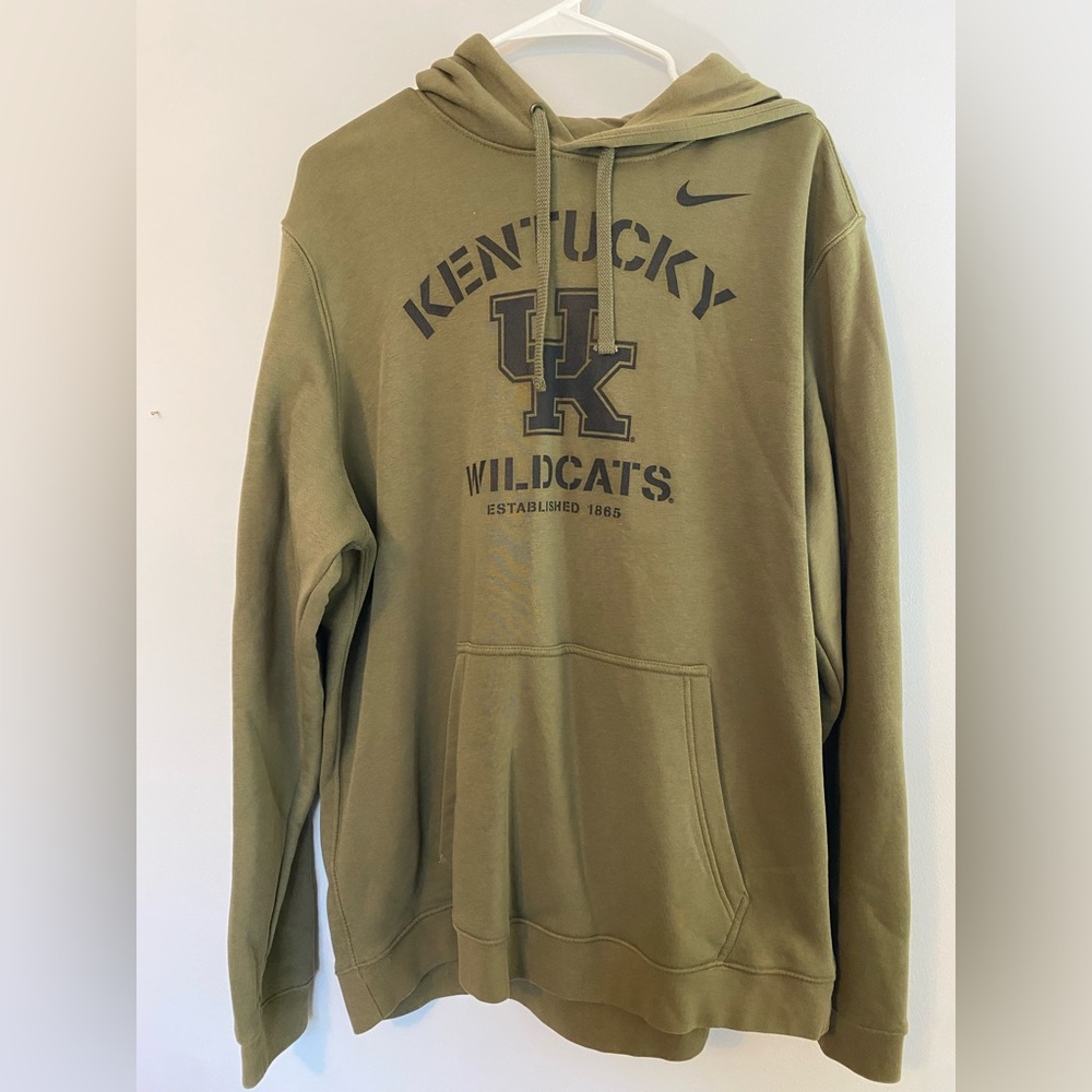 Nike Kentucky Wildcats Hoodie - Army Green